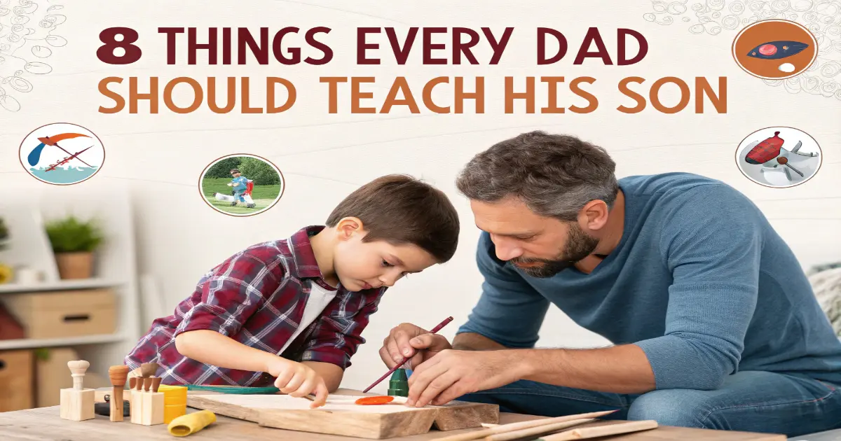 8 Things Every Dad Should Teach His Son