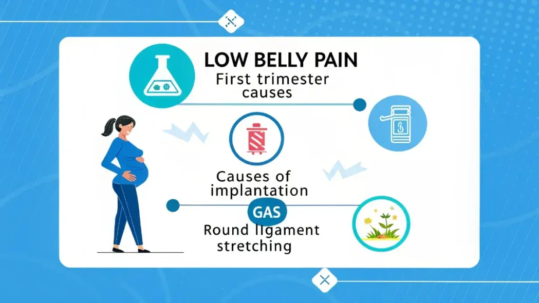 Common Causes of Low Belly Pain During the First Trimester