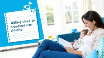 Wait Times to Breastfeed After Drinking