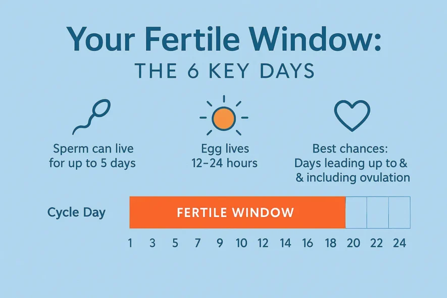 Your Fertile Window: The 6 Key Days